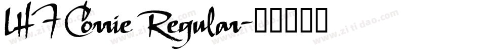 LHF Corrie Regular字体转换